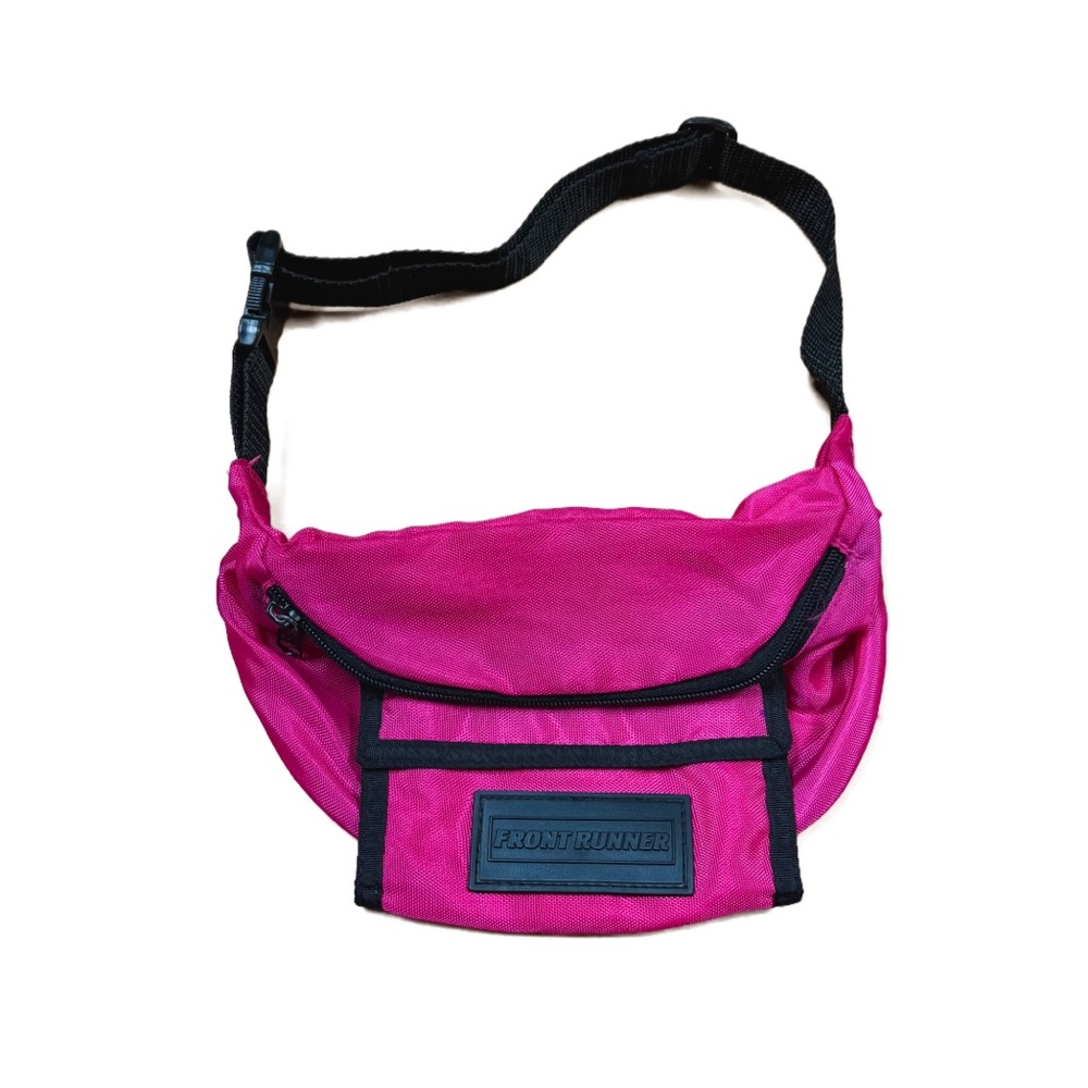 Vintage Front Runner Hot Pink Y2K Fanny Pack Belt Bag